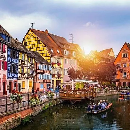 Maison Insolite Alsacienne - Proche De Colmar Et Europapark- Parking Gratuit - 6 Personnes Nyaraló Horbourg